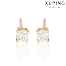 23550 Xuping pendientes chapados en oro para mujer, pendientes para mujer joyas khazana